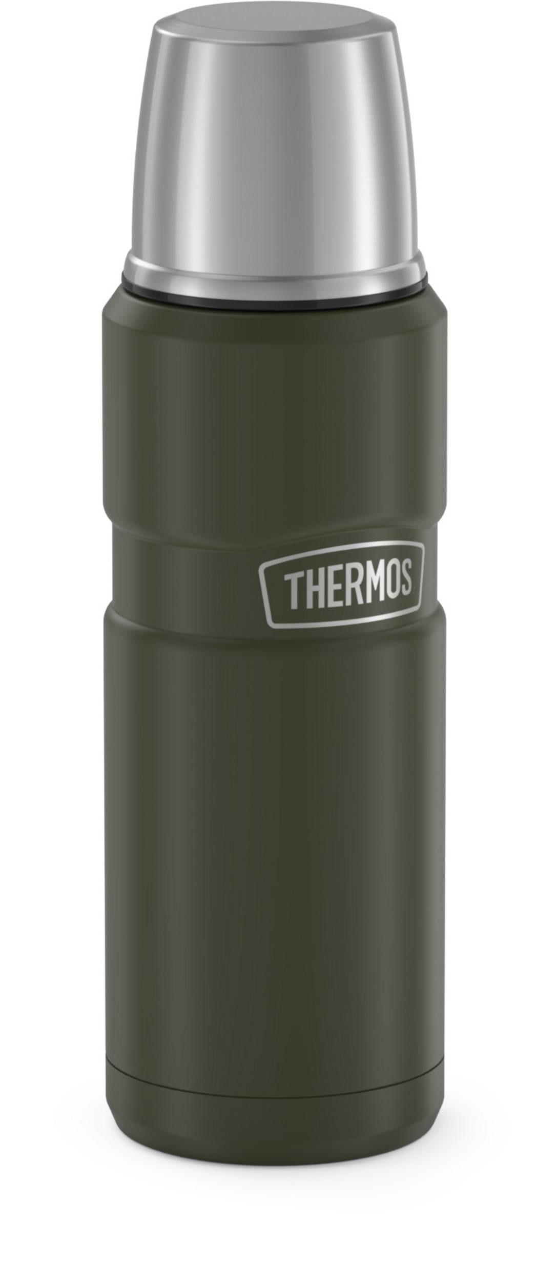 Thermos Stainless King Stainless Steel Compact Beverage Bottle 16 oz