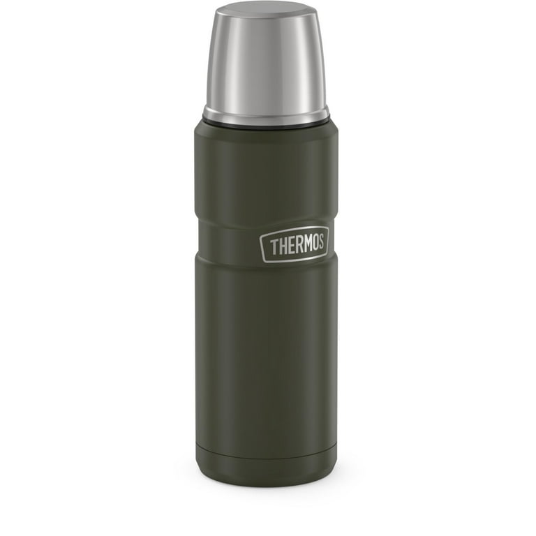  THERMOS Stainless King Vacuum-Insulated Beverage Bottle, 68  Ounce, Matte Steel: Home & Kitchen