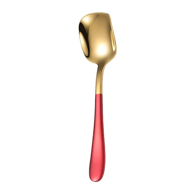 Ltdhehe Cuillère à Dessert Multifonction en Acier Inoxydable Givré de Haute Qualité pour la Maison