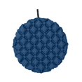 thumbnail image 3 of Cojín de asiento inflable portátil impermeable con bolsa de almacenamiento, tapete redondo, asiento plegable para avión, camping, viajes, oficina, azul oscuro, 3 of 10