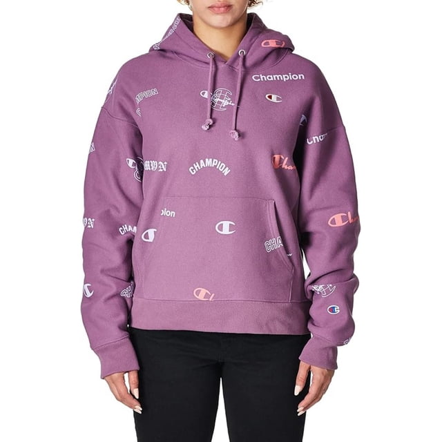 Sudadera Champion Multi Logo Mix para Mujer WL857P-549302A-QKJ purpura S