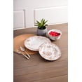 thumbnail image 5 of 222 Fifth Adelaide Brown on White 12-Piece Dinnerware Set – Service for 4, Plate & Bowl Set,Durable Porcelain, Dishwasher Safe, for Everyday Dining & Entertainment, 5 of 5