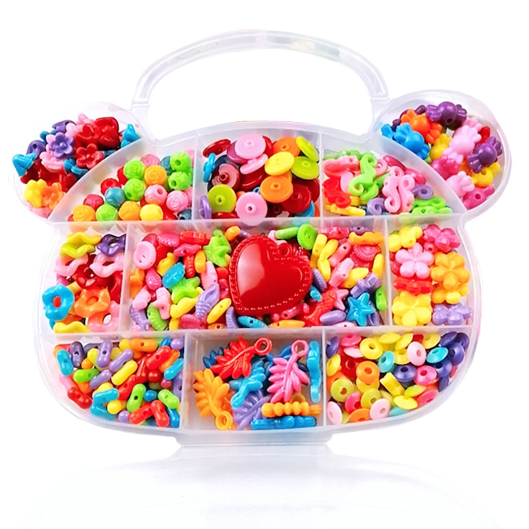 DIY Bead Set Developmental Creative Craft Bead Loose Bead for Jewelry