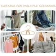 thumbnail image 3 of WEUVEB 1Pcs Toddler Clothes Hanger Rattan Material Baby Closet Organizer, 3 of 8