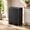 Glossy Black, variant on Dual Compartment Trash Can – 60L Matte Black Stainless Steel Kitchen Garbage Bin with Soft-Close Foot Pedal & Removable Inner Buckets for Home Office