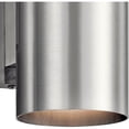 thumbnail image 5 of Outdoor Cylinder Wall Mount Sconce DownLight, Brushed Aluminum 1-Light (5" W x 7" H) 65 Watts, 5 of 6
