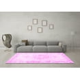 thumbnail image 3 of Ahgly Company Indoor Round Persian Pink Traditional Area Rugs, 5' Round, 3 of 4