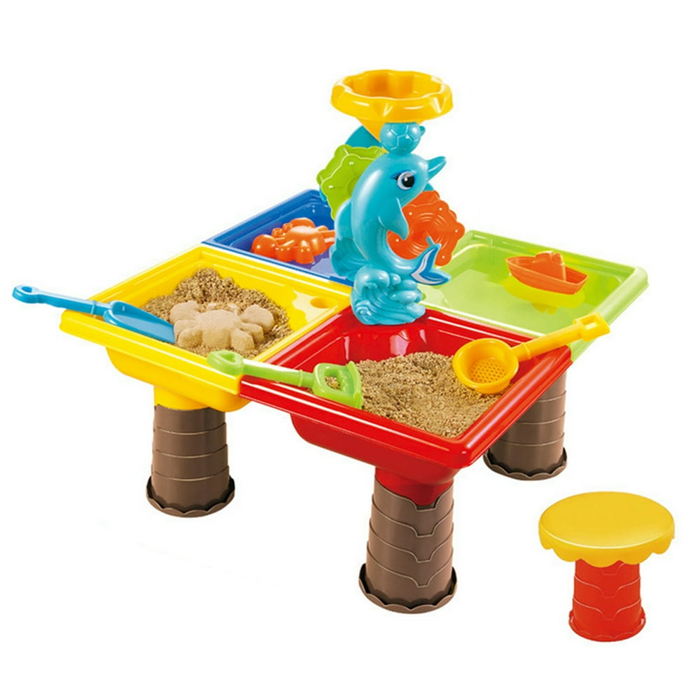 american plastic toys sand and water play table