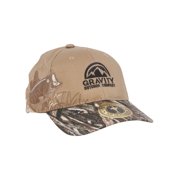Logo Fishing Bass Two-Tone Tree Adjustable Baseball Cap