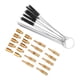thumbnail image 5 of Kit de chorros de piloto lento principal de carburador de 32 piezas con cepillo limpiador de carburador de repuesto para KAWASAKI ATV Dirt Bike, 5 of 6