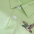 thumbnail image 6 of Hiijoy Newborn Boys Outfits Mallard Embroidery Short Sleeve Polo Shirt Shorts Set, Sizes 6-12M, 6 of 6