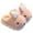 Pink, variant on Otqutp Girls Cute Plush Bunny Slippers Kids Rabbit Soft Fleece Lined House Slipper Winter Platform Furry Non Slip Home Shoes