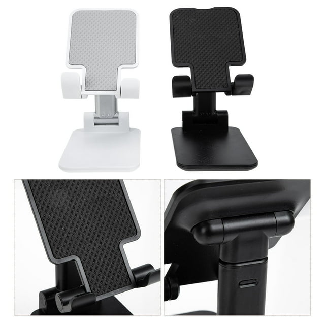 unbranded 2Ud Soporte Para Teléfono De Escritorio En Aleación De Aluminio Resistente Y Ajustable
