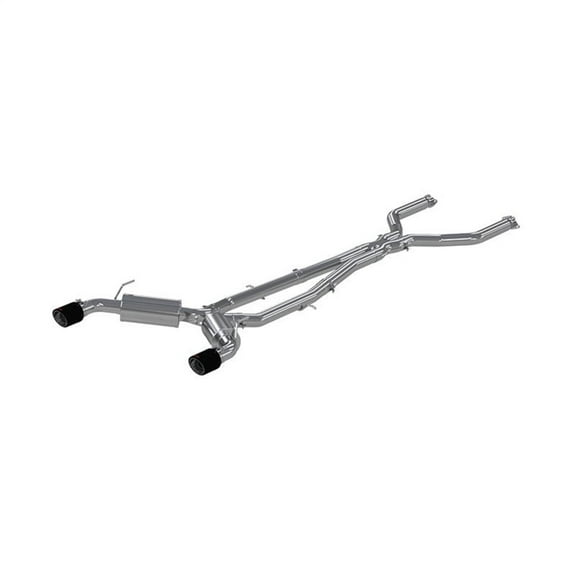 Mbrp Exhaust S44003cf Armor Pro Cat Back Exhaust System Fits 16 23 Q50 Fits select: 2018 INFINITI Q50 LUXE/SPORT, 2020 INFINITI Q50