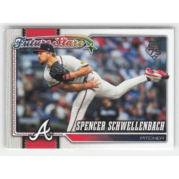 2026 Topps #306 Spencer Schwellenbach Atlanta Braves Baseball Card