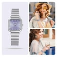 thumbnail image 2 of Womens Watch, Watches for Women with Elegant Stainless Steel Strap, Simple Design Adjustable Strap Gift for Women, 2 of 8