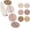 Brown, variant on 1000 count Thank You Stickers Label Roll 6 Colors Small Business Sticker Seal Sticker for Packaging Paper Decal Decor Box  Sealing Label Stickers for Bottle Canning Wraps (Sage Green)