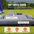 thumbnail image 4 of JWRWEFA 6–6.5 FT Truck Bed Air Mattress with Pump, 800 LBS Pickup Airbed for Ford F-150 Chevy Silverado Tacoma, Waterproof Inflatable Camping Mattress for Truck Bed, 4 of 10