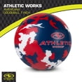 thumbnail image 2 of Athletic Works Americana 7-Inch Camo Dodgeball - Red, White and Blue, 2 of 7