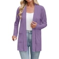 thumbnail image 2 of Delayuji Fashion Lightweight Cardigans For Women Long Sleeve Thin Summer Cardigans Open Front Cardigan Fall Fashion Cardigan, 2 of 6