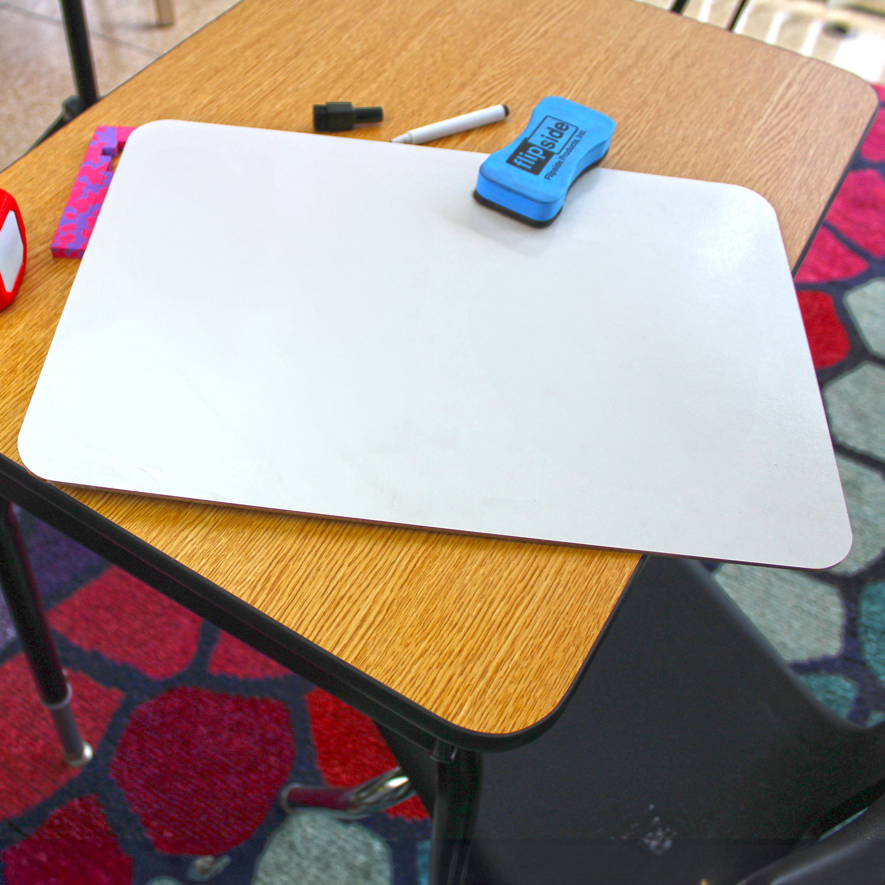 12" x 18" Large Dry Erase White Boards, Single-Sided Lapboard For Class - 12 Pack