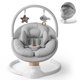 thumbnail image 1 of Baby Swing FasonBaby Electric con 10 melodías y 5 velocidades, color gris, 1 of 9