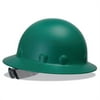 Honeywell Fibre-Metal P1A Hard Hats, SuperEight, TabLok, 8-Point, Full Brim, Green