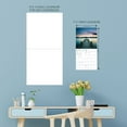thumbnail image 6 of Graphique 2025 Serenity Mini Wall Calendar - 7” x 7” - Thick Paper - Home & Office Organizer - Large Monthly Grid - 3 Languages & Marked Holidays - 4 Month Preview Page for 2026, 6 of 6