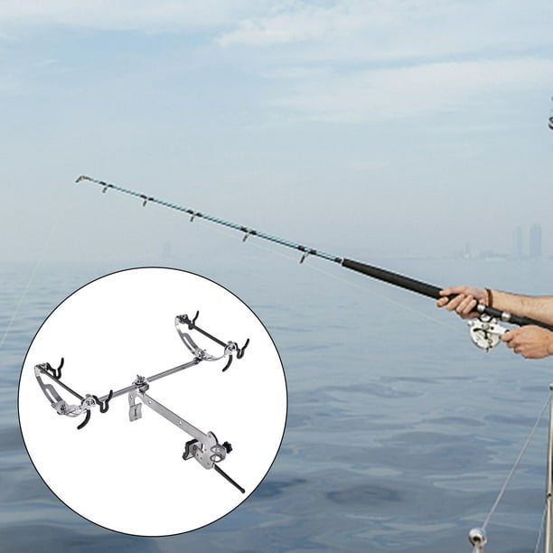 Xuanheng Folding Fishing Rod Holder Pole Stand Bracket Support Non Slip Raft Fishing 31.5x38x6cm Other 31.5x38x6cm