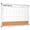 Sliver Frame Weekly Printed, variant on DOLLAR BOSS Monthly Dry Erase Calendar Whiteboard Calendar Cork Board Combo 24" x 18" Calendar Bulletin Board Double-Sided Dry Erase Board for Wall with 4 Markers 4 Magnets 10 Pins, Black Frame