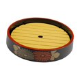 thumbnail image 5 of DOMELAY Japanese Sushi Plate Circular Seafood Dishes Sashimi Board Sushi Food Tray Sushi 30cm, 5 of 9