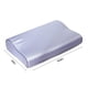 thumbnail image 3 of Funda de almohada de seda satinada | Funda de almohada con cierre de cremallera y protector de cuello | Suave y transpirable para dormir | 50 x 30 cm (19,68 x 11,8 pulgadas) | 1 unidad, 3 of 7