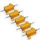thumbnail image 3 of 10 Ohm 10R 10W Watt Aluminum Housed Metal Case Wirewound Resistors., 3 of 5