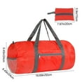 thumbnail image 3 of Foldable Duffle Bag Portable Sports Gym Bag Large Capacity Travel Duffel Bag with Inner Pocket Storage Carry Bag for Men Women Workout Camping Travel Gear, 3 of 5