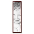 thumbnail image 2 of ArtToFrames 8" x 31" Cherry Picture Frame, 8x31 inch Red Wood Poster Frame (WOM-4213),  Pack, 2 of 6