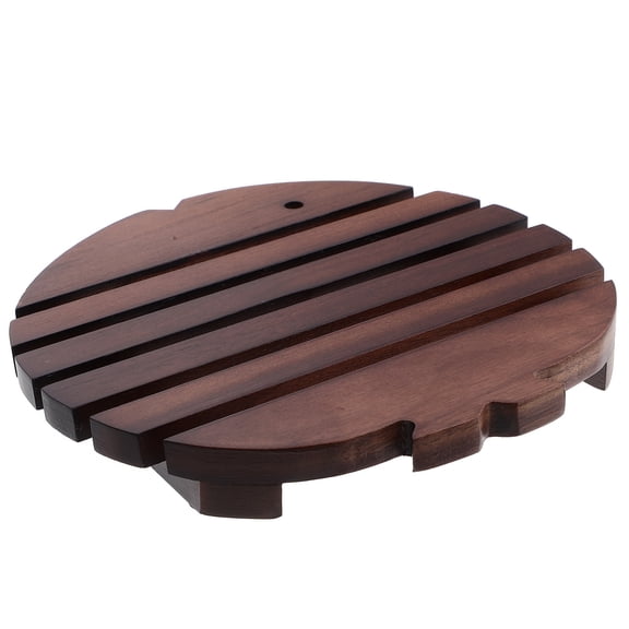 OATIPHO Wooden Trivet Pot Holder Light Brown for Hot Pots and Pans Kitchen Table Mat
