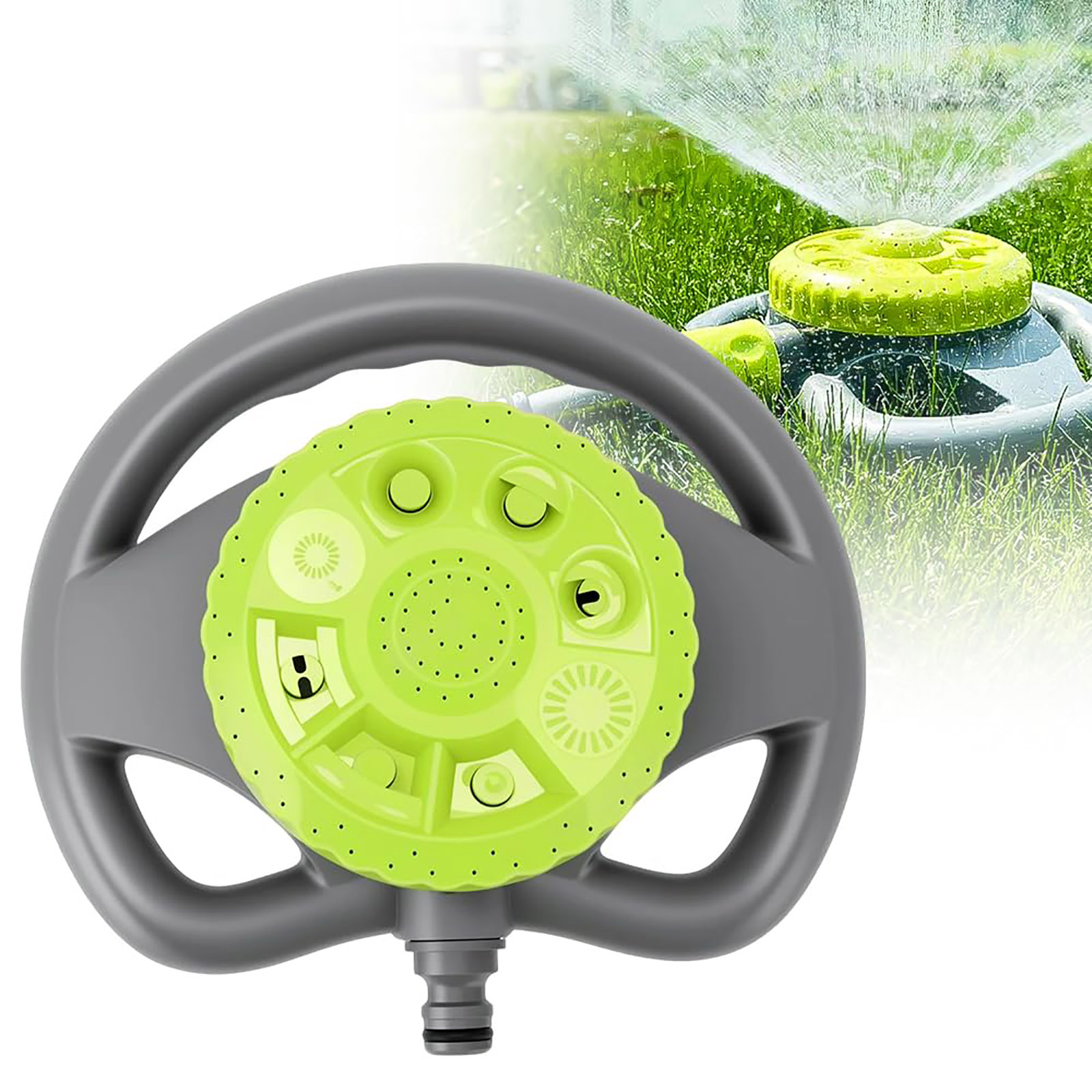 Replio Garden Sprinklers for Garden Sprinkler for Garden Watering System Large Area Rotating Irrigation Hose Oscillating Water Sprinkler for Sprinklers Gifts