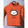 thumbnail image 3 of Happy Halloween Spooky Kitten Hoodie Toddler -Image by Shutterstock,  2 Toddler, 3 of 4