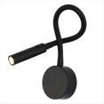 thumbnail image 1 of Lámpara de Pared LED para Lectura, con Manguera Flexible, para Mesita de Noche, Dormitorio, Estudio, Libros, con Interruptor., 1 of 5