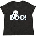 thumbnail image 3 of Inktastic Boo Ghost Women's Plus Size T-Shirt, 3 of 5