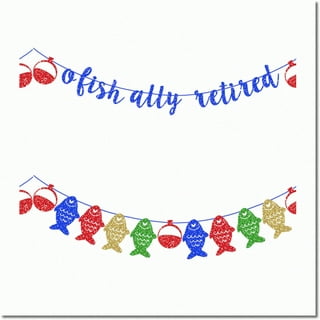 Cododia 10 Pieces Gone Fishing Party Decorations Signs Little Fisherman Cutouts The Big One Party Directional Welcome Door Banner For Kids Baby Shower