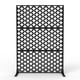 thumbnail image 5 of Yeshouse Biombo de acero galvanizado de alta resistencia, panel de cerca de 183 x 119 cm, divisor decorativo resistente a la intemperie y enrejado para plantas, ideal para patio y jardín, 5 of 6