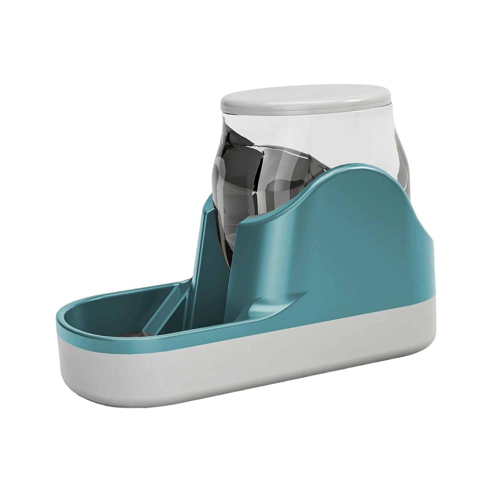 Bvdfgk 3.8L Pet Water Dispenser, Cat Dog Gravity Water Feeder, Automatic Water Bowl for Blue