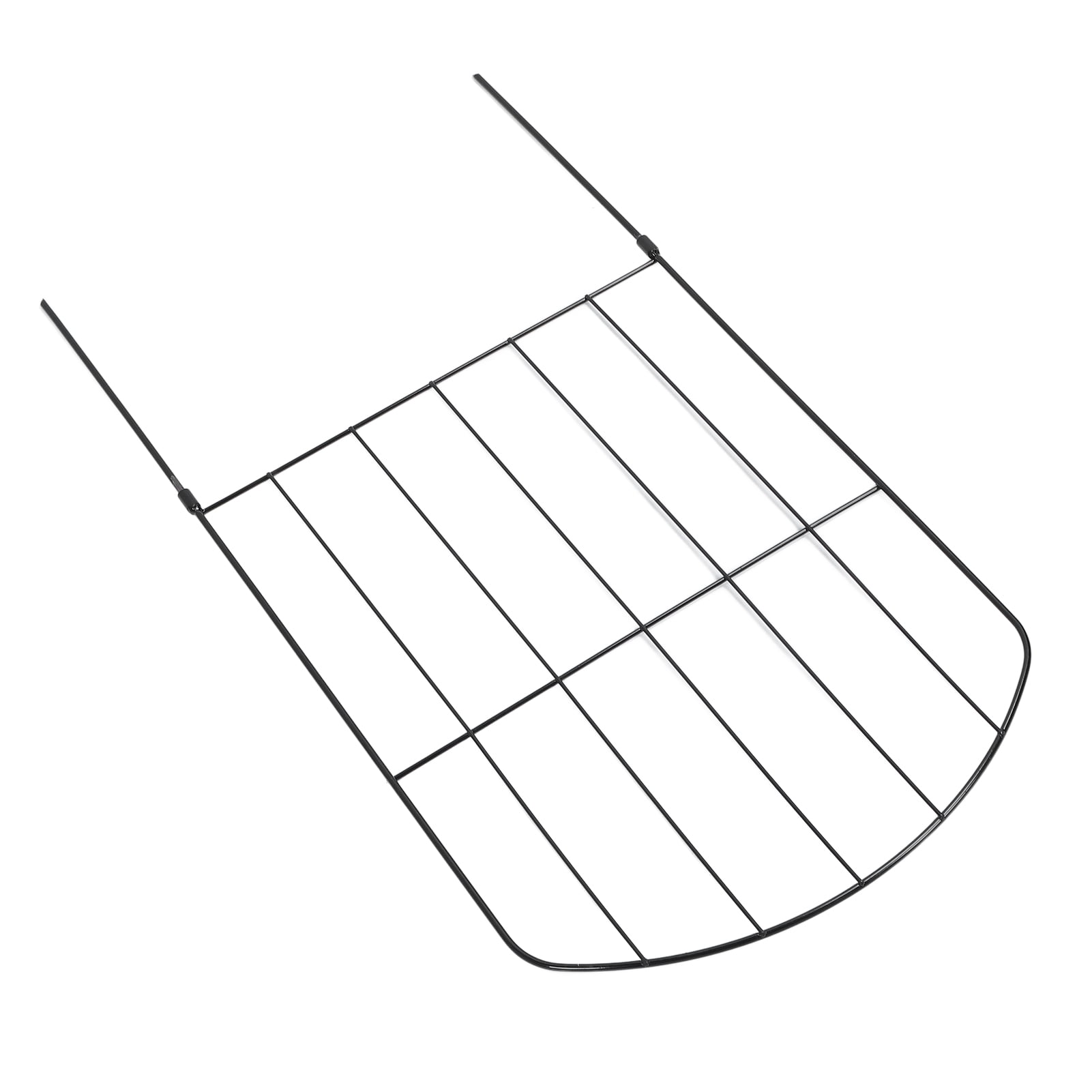 Decorative Garden Fence, Metal Dog Animal Barrier Fence Variable Shape Ground Stakes Easy Assembly Multipurpose  For Pet Dog For Yard Patio Outdoor
