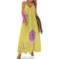 thumbnail image 1 of Vestido sin mangas soleado, elegante, suelto, para mujer, atuendo para festival, 1 of 7