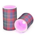 thumbnail image 7 of Yayeee Flameless Candles with Remote Flickering Battery Operated Multi Color Changing, Red Green Pattern, 7 of 7