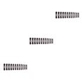 thumbnail image 4 of Uñas postizas Qarigey 24 piezas en forma de cuadrado ABS longitud media DIY, 4 of 6