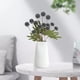 thumbnail image 4 of Juego de 4 flores artificiales de seda de 5 cabezas de cebolleta y crisantemo | Plantas suculentas de plástico | Tallos suaves y flexibles | Decoración para bodas en interiores | Arreglo de mesa e, 4 of 5