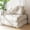 White, variant on Sofa Bed, Convertible Modular Floor Couch With 2-in-1 Sofa To Bed Design, Breathable Corduroy Fabric And Anti-Shift Buckle Straps, Linkable Modules For Small Apartments, 41.34 x 35.43 Inch Grey