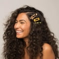 thumbnail image 5 of Kitsch Stackable Hair Clips for Women, Hair Barrettes for Women - 3pcs (Citrine), 5 of 10